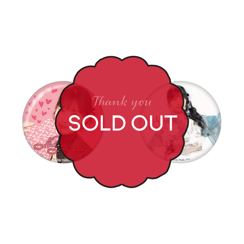 岬なこ　缶バッジ　セット　ファンクラブ　となりになこ　限定 岬なこ ファンクラブ「となりになこ」限定 缶バッジ 全種類